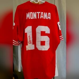 JOE MONTANA Signature Jersey